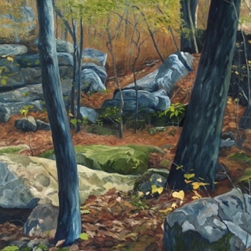 North Alabama Landscape
oil on canvas
40” x 30”